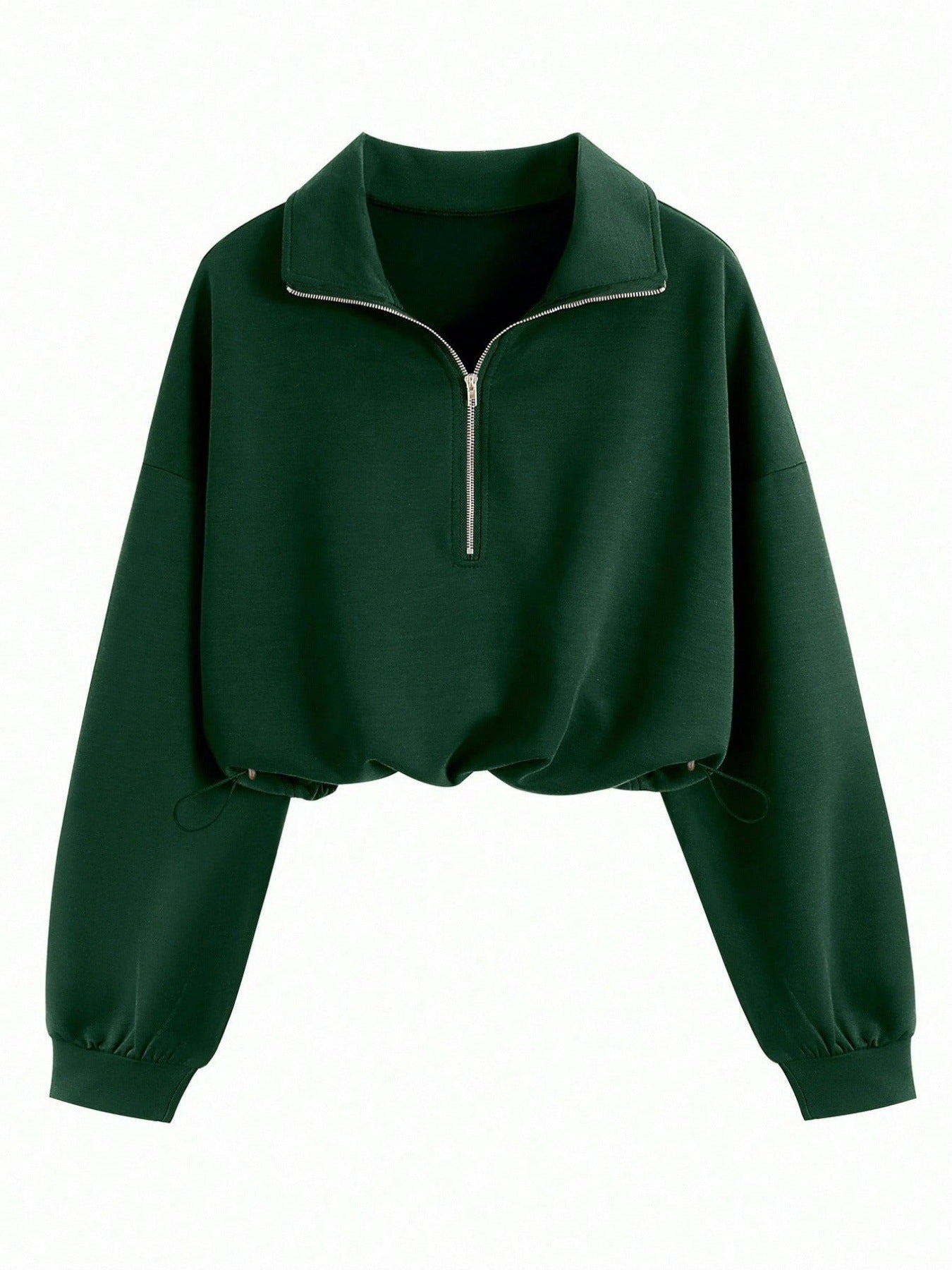 Half-Zip Fleece Sweatshirt