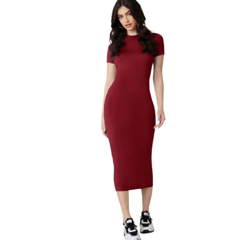 Womens Bodycon Knitted Dress Drip Depot