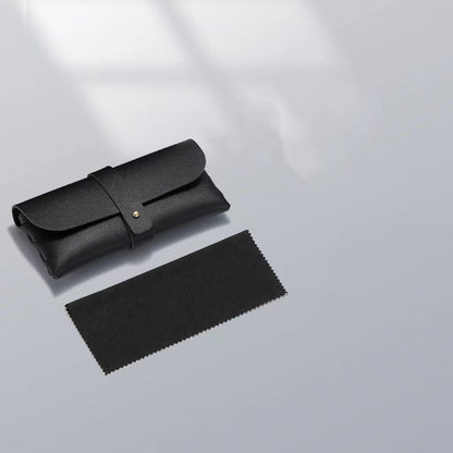 Leather handmade glasses case