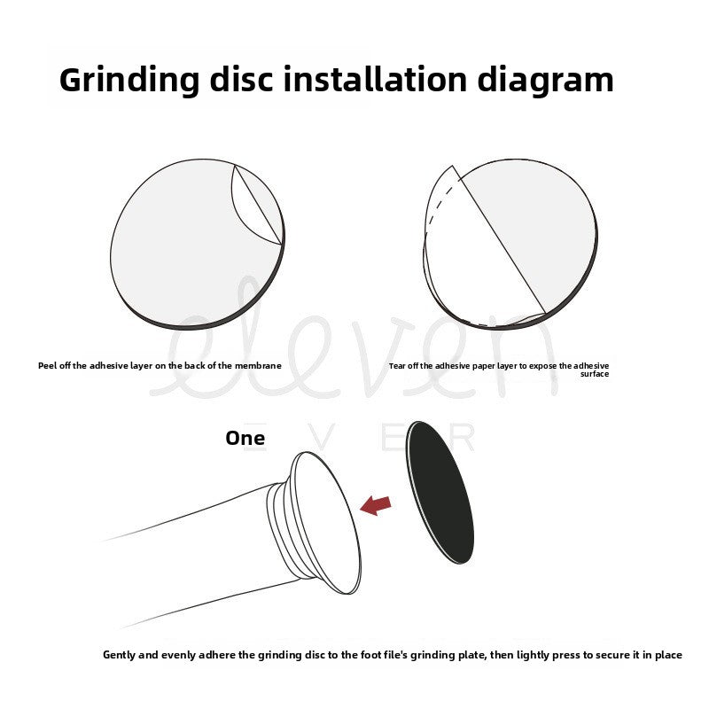Electric Foot Grinder Replacement Discs