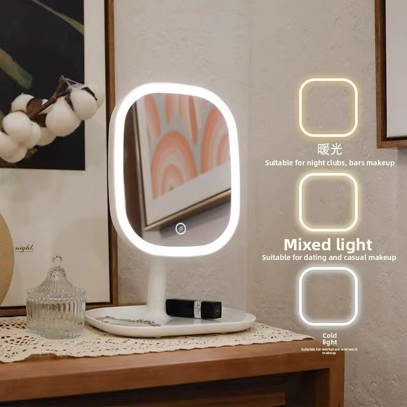 Smart Makeup Mirror with LED Lights