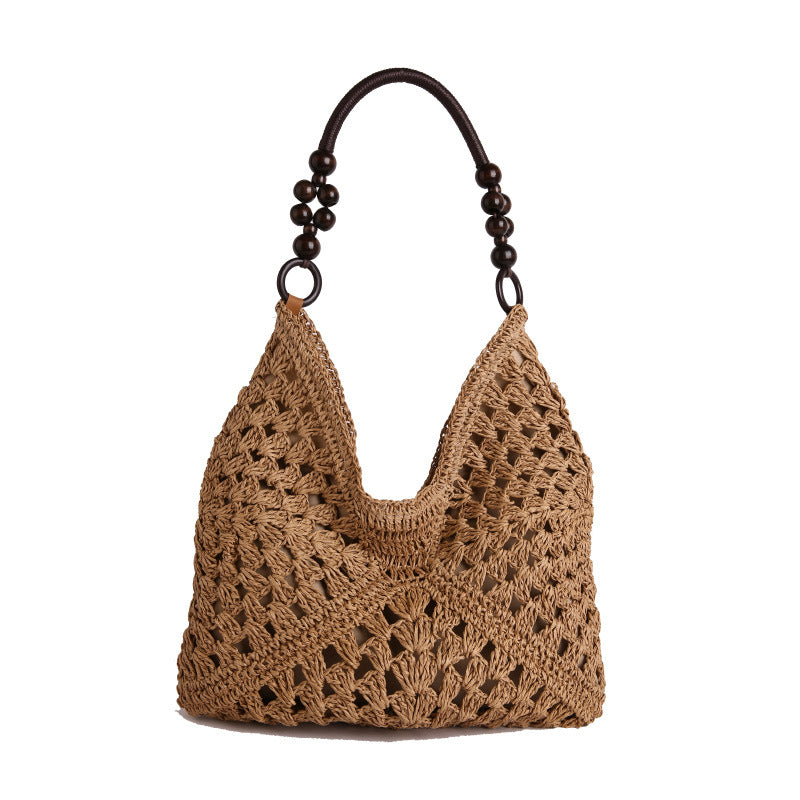 Straw Woven Tote Shoulder Bag