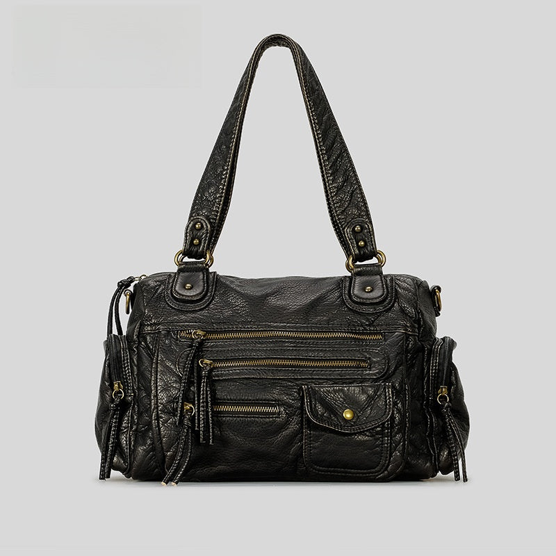 Retro Color-Changing Crossbody Shoulder Bag