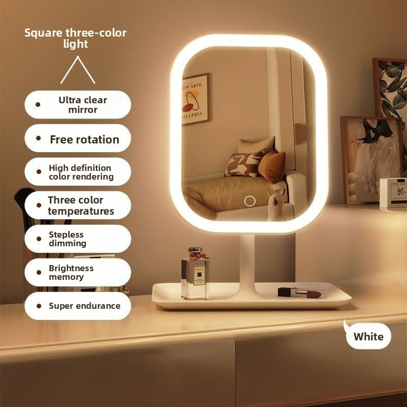 Smart Makeup Mirror with LED Lights