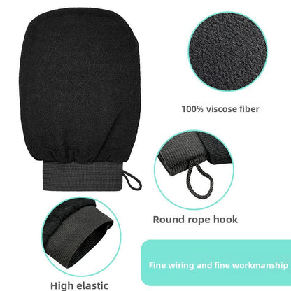 Exfoliating Bath Glove with Double-Sided Texture Drip Depot