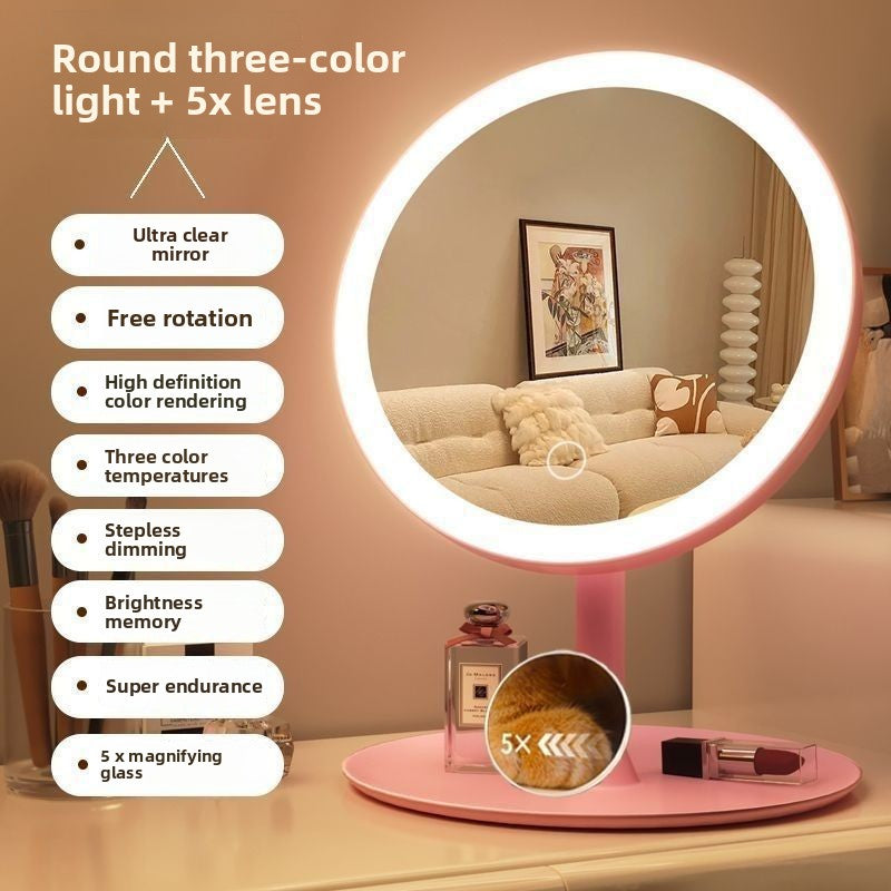 Smart Makeup Mirror with LED Lights
