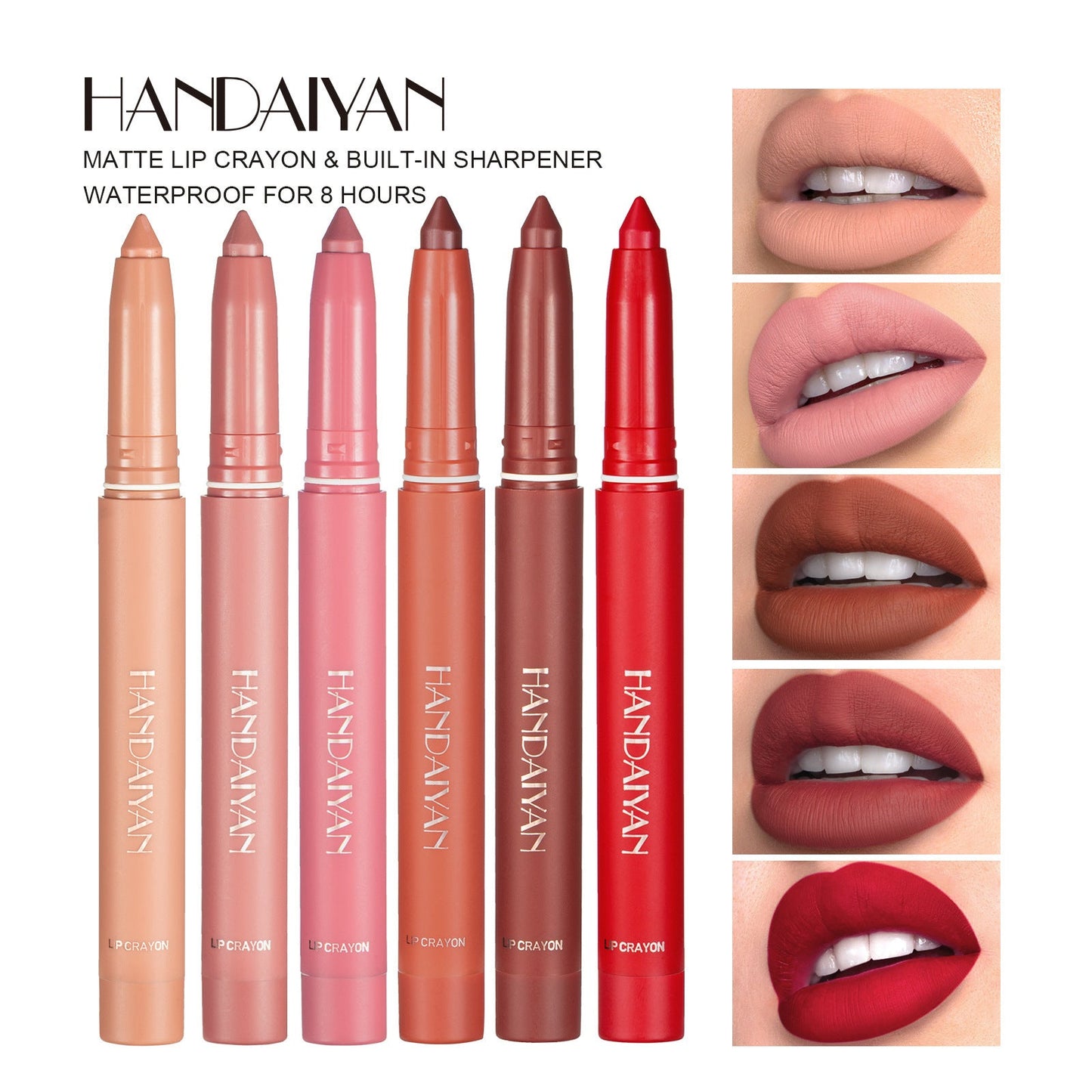 Matte Lipstick Lip Liner Dual Use Pen Drip Depot