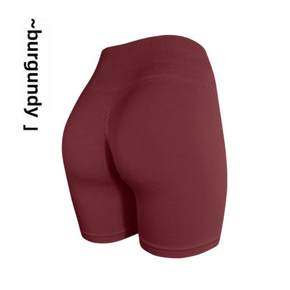 High-Waisted Yoga Sports Shorts