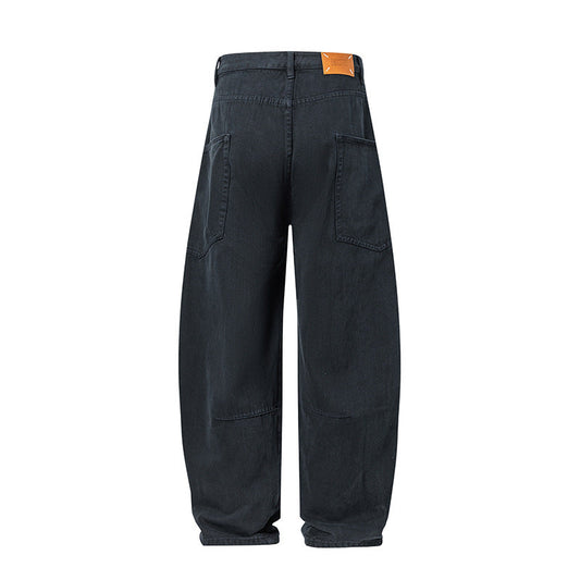 Loose Straight Washed Jeans Drip Depot