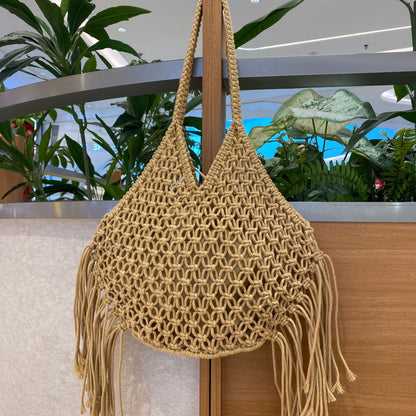 Woven Tote Bag for Women Drip Depot