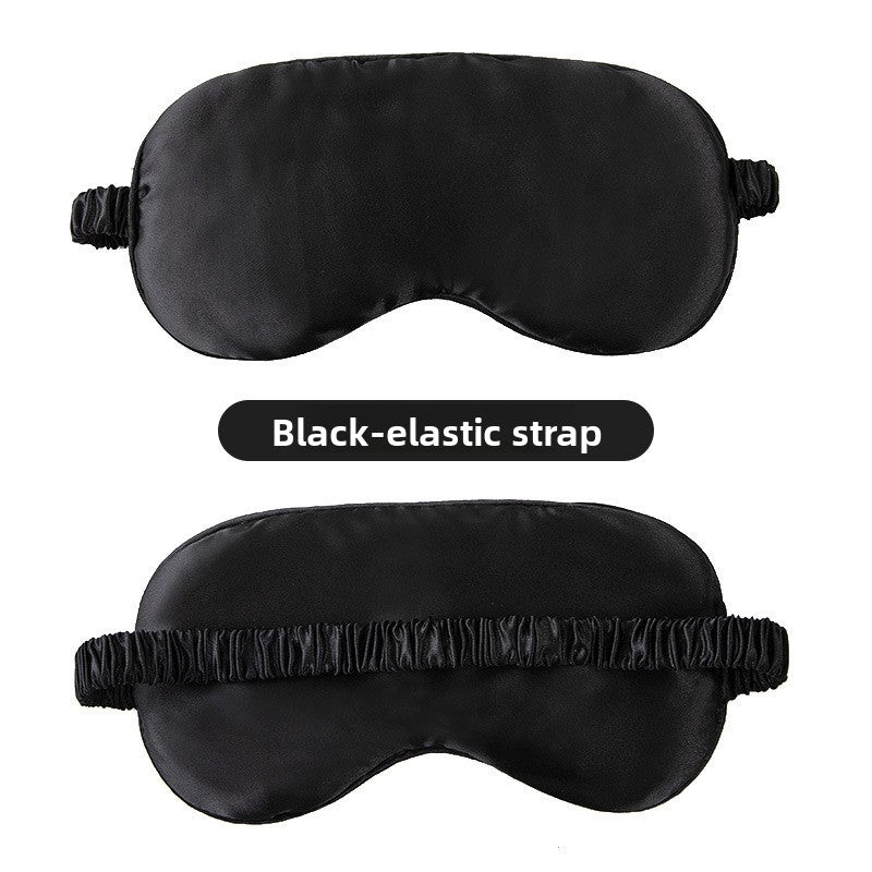 Reversible Satin Sleep Eye Mask with Light Blocking Drip Depot