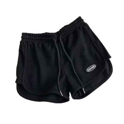 Womens High Waisted A-Line Sports Shorts