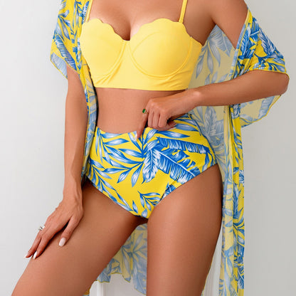 Womens Three Piece Swimsuit