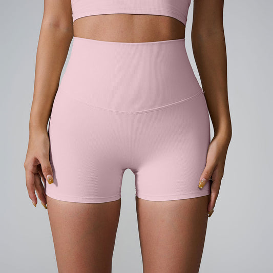 Womens High Waist Yoga Shorts Drip Depot