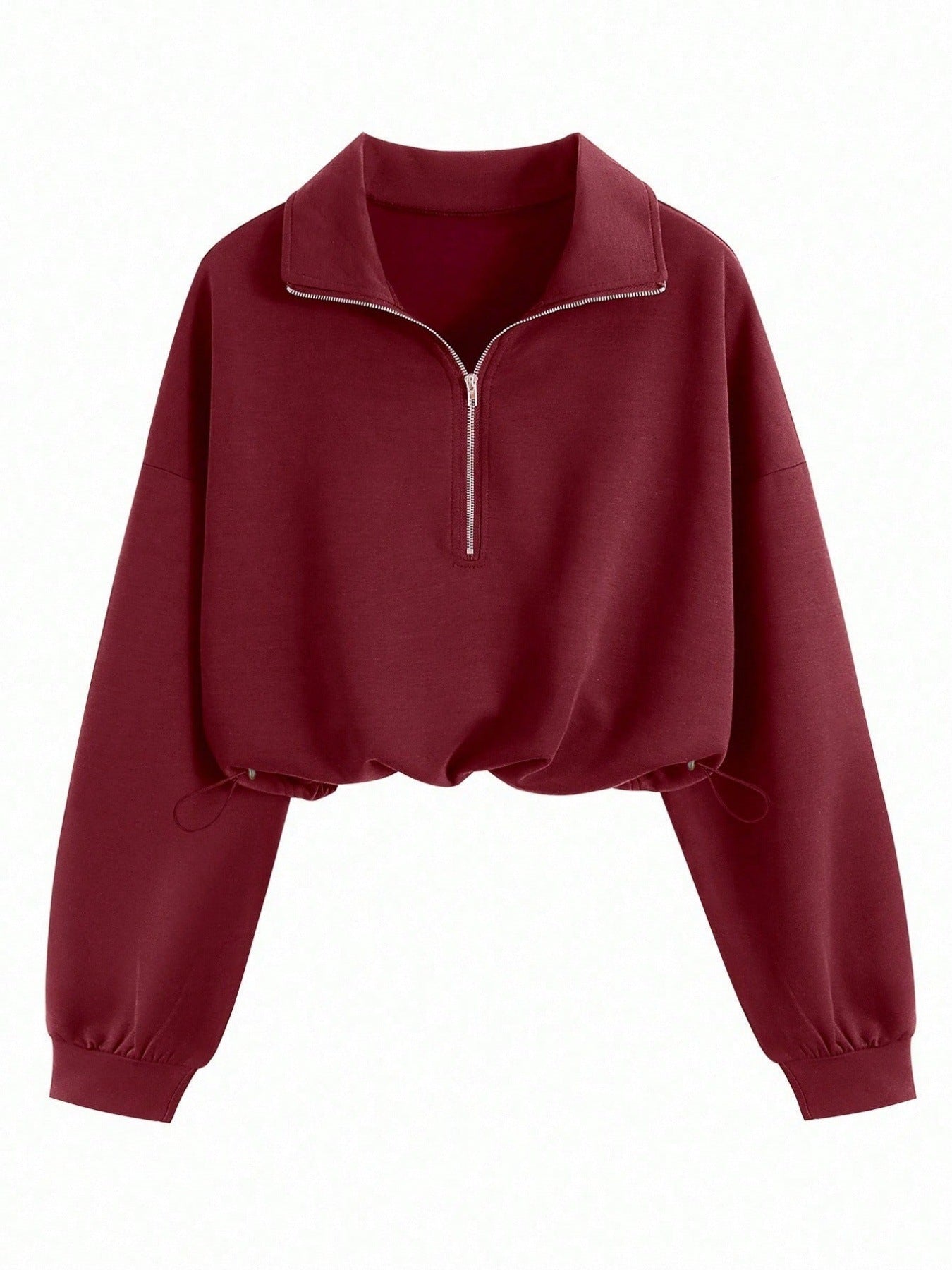 Half-Zip Fleece Sweatshirt