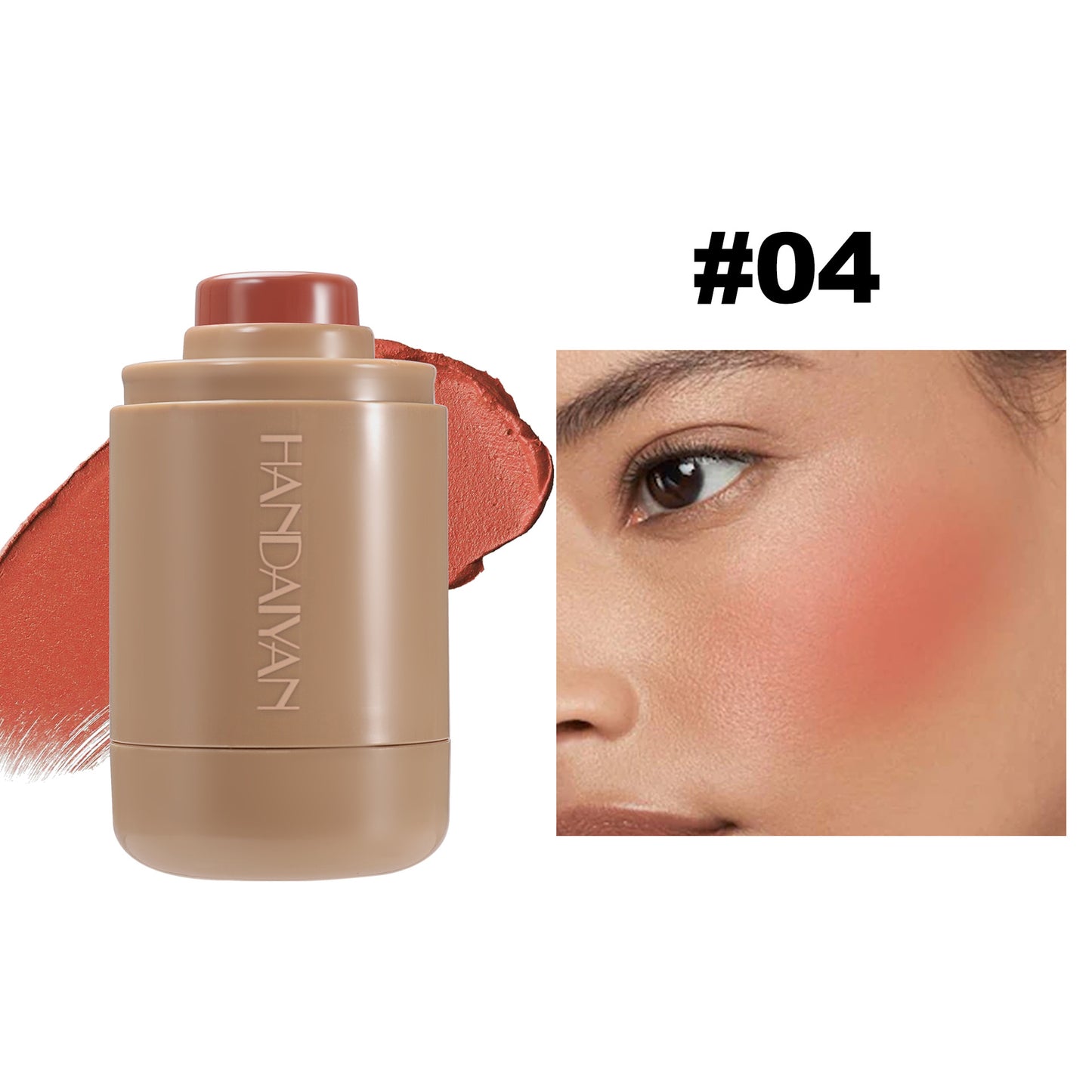 Matte Lip and Cheek Blush Stick