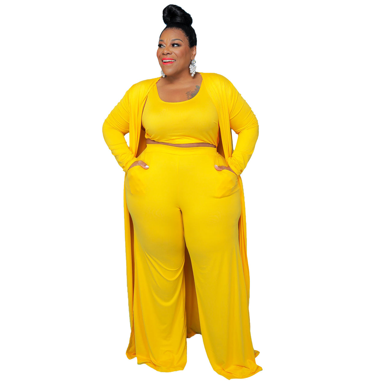 Three Piece Loungewear Set
