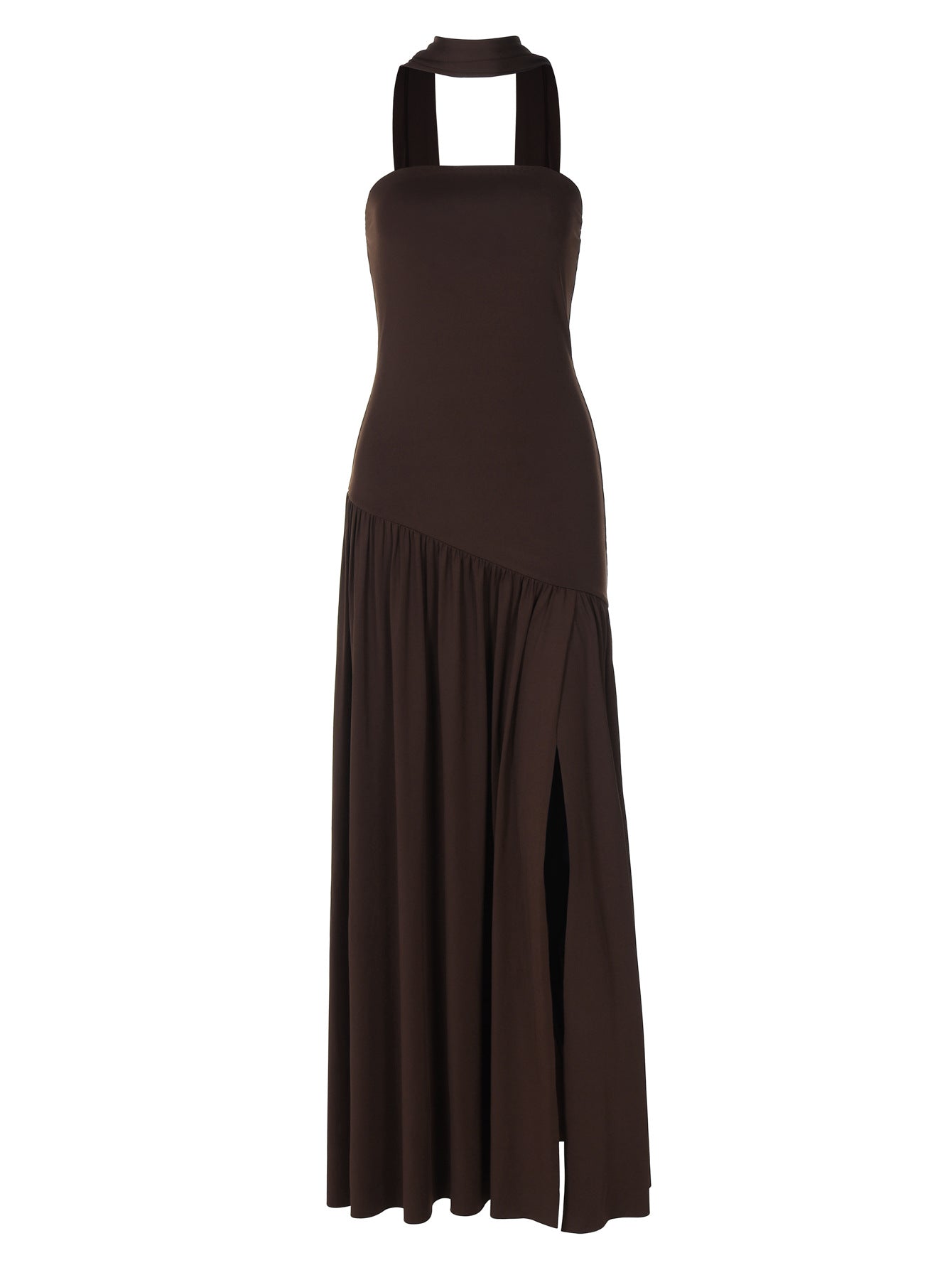 Elegant Strapless Backless Dress