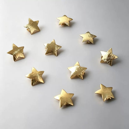 Star Hair Clip Metal Alloy Hairpins