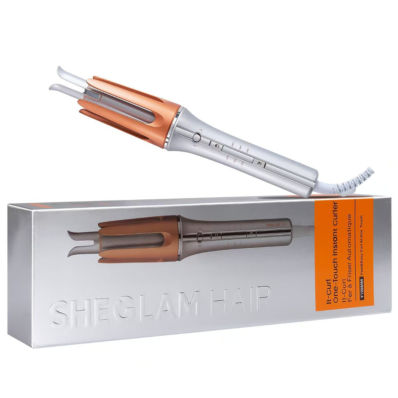 Automatic Hair Curler with Negative Ion Technology