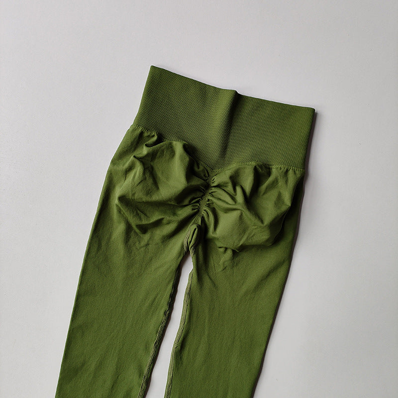 Quick-drying Tight High-waist Sports Pants Gym Running Yoga Pants
