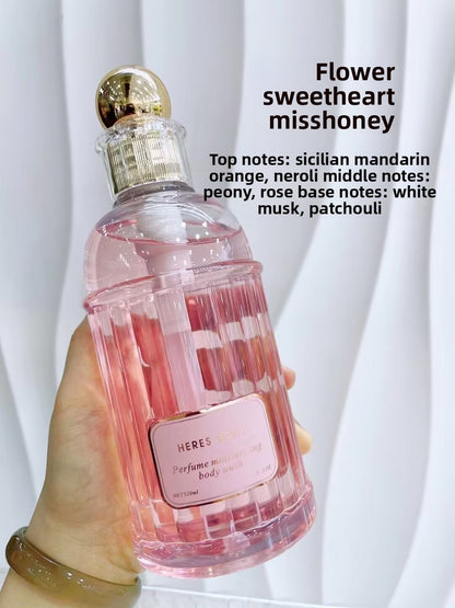 Body wash with perfume