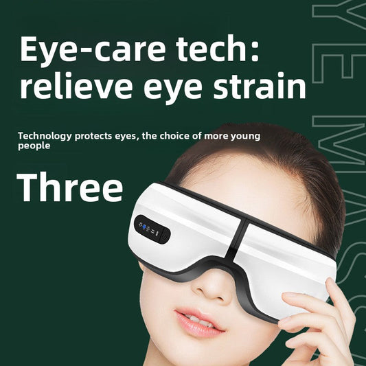 Rechargeable Eye Massager with Heat and Music Drip Depot