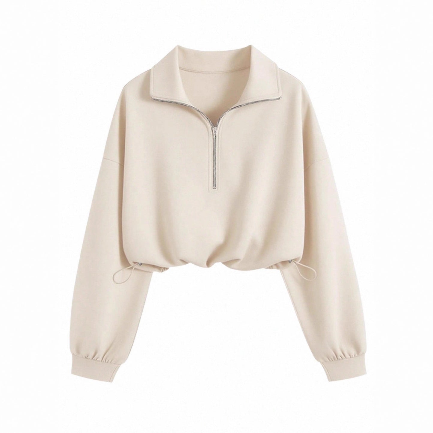 Half-Zip Fleece Sweatshirt