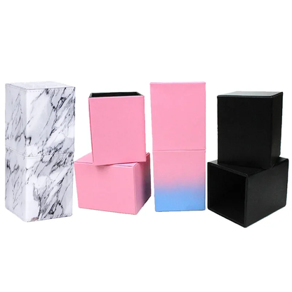 Round PU Makeup Brush Holder Storage Bucket