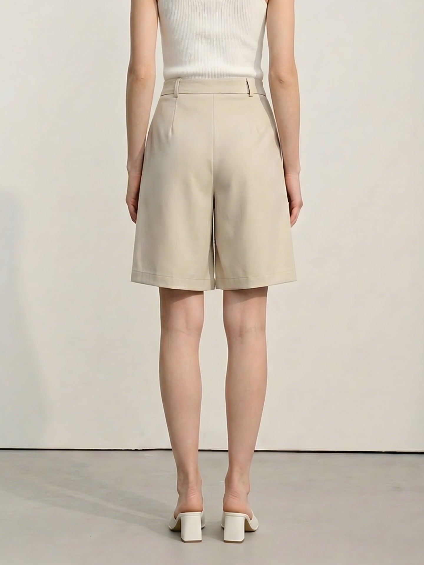 High Waisted A-Line  Shorts