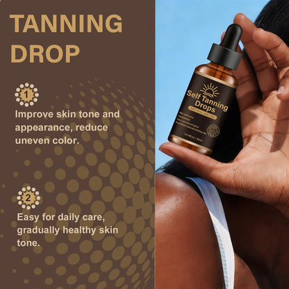Lanemay Self-Tanning Drops 30ml Natural Glow for All Skin Types Drip Depot