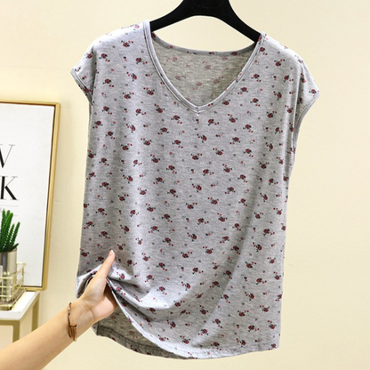 Floral Modal Sleeveless Top