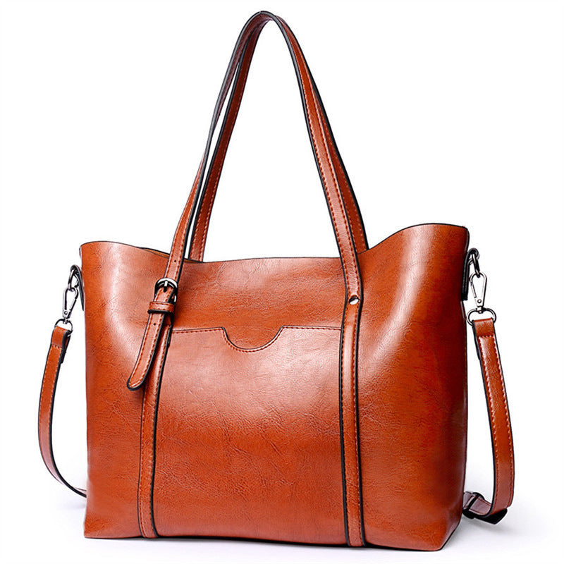 Retro Tote Bag with Adjustable Strap