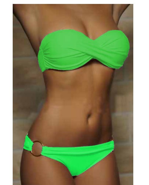 Womens High Waist Bikini Swimsuit Drip Depot