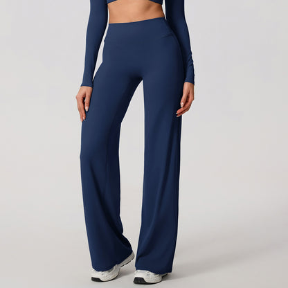 Loose and Soft Yoga Wide-Leg Pants