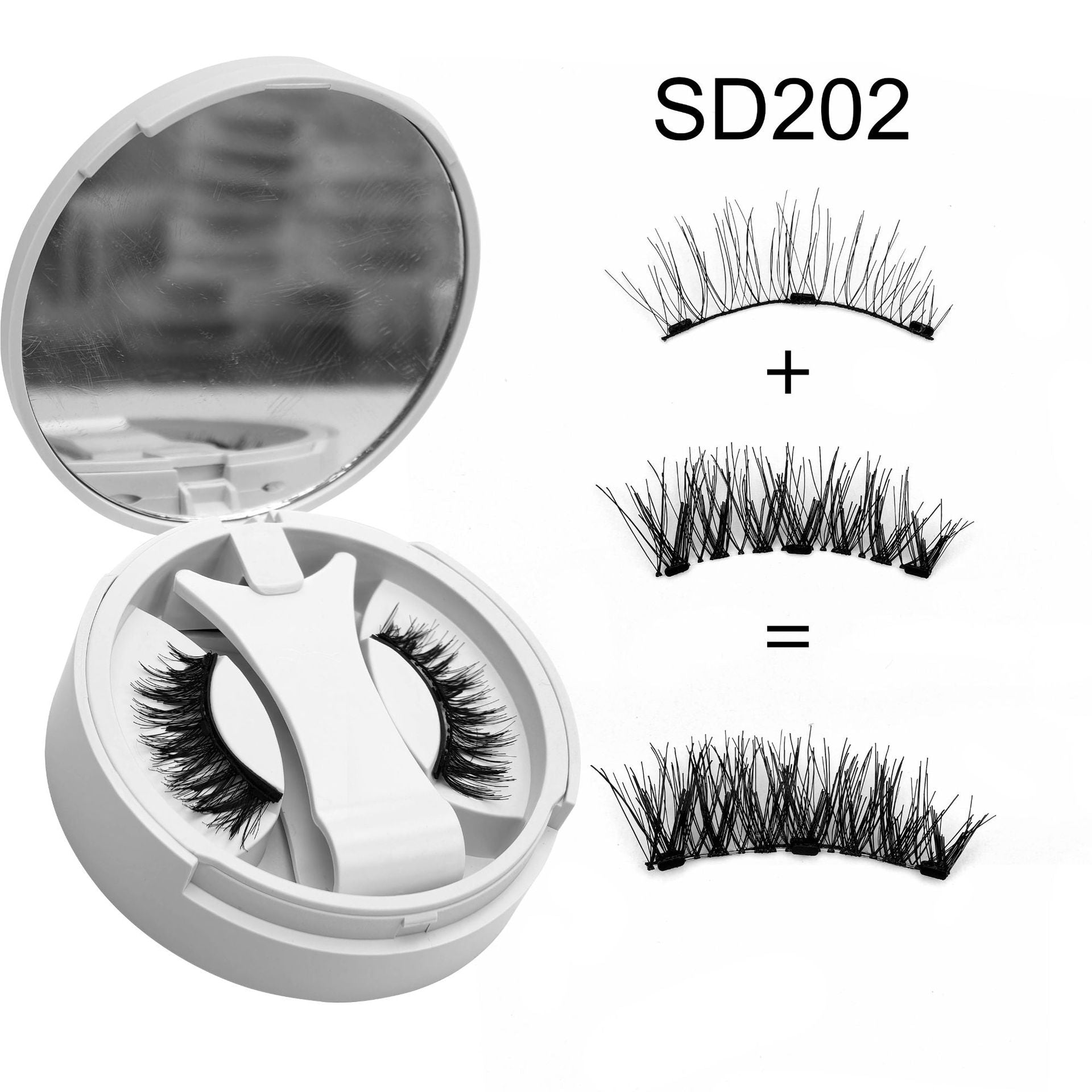 Magnetic False Eyelashes Natural Look Drip Depot