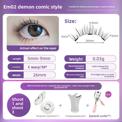 Magnetic False Eyelashes Drip Depot
