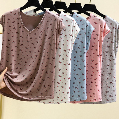 Floral Modal Sleeveless Top