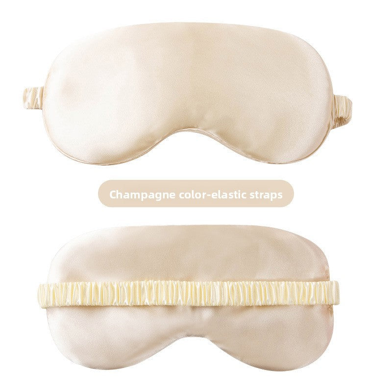 Reversible Satin Sleep Eye Mask with Light Blocking Drip Depot