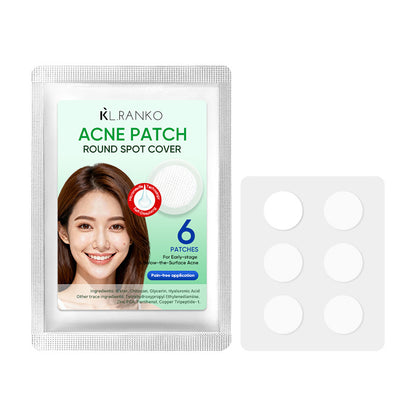 Round Acne Patches with Vitamin E