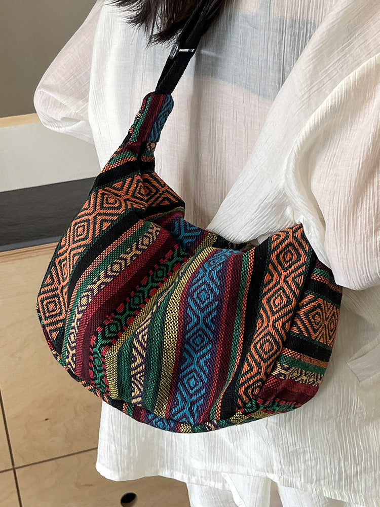 Crossbody dumpling bag