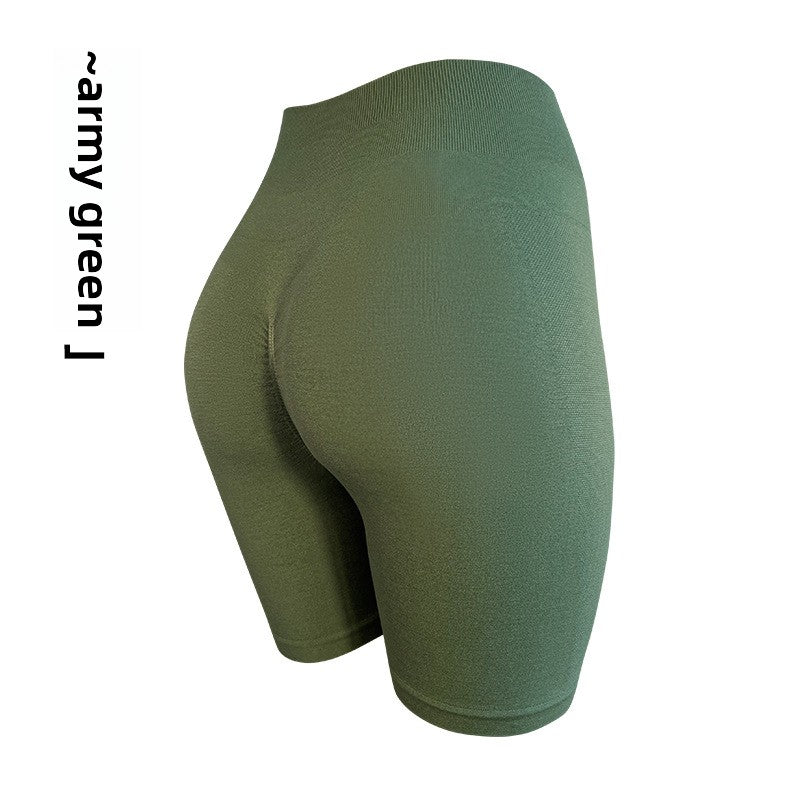 High-Waisted Yoga Sports Shorts