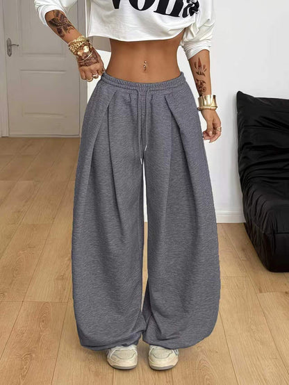 High Waisted Loose Wide Leg Sweatpants