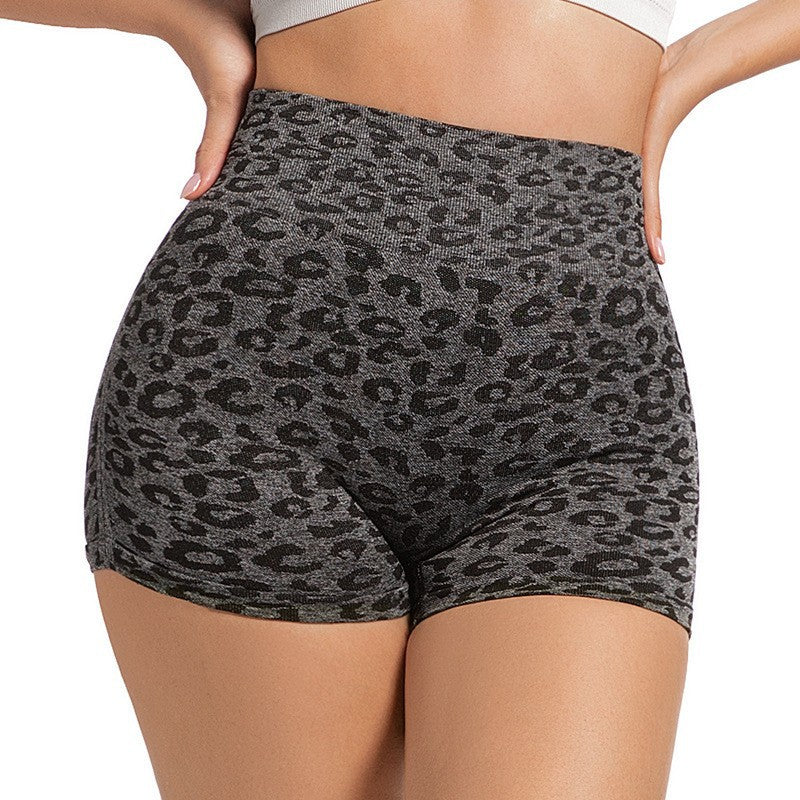 High-Waist Seamless Yoga Shorts