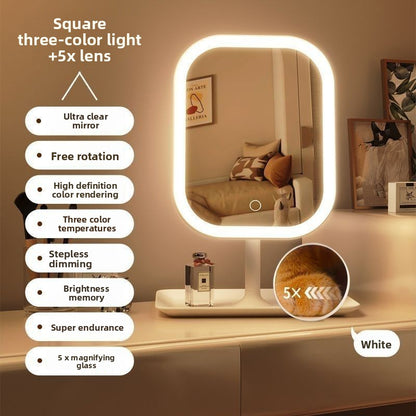 Smart Makeup Mirror with LED Lights