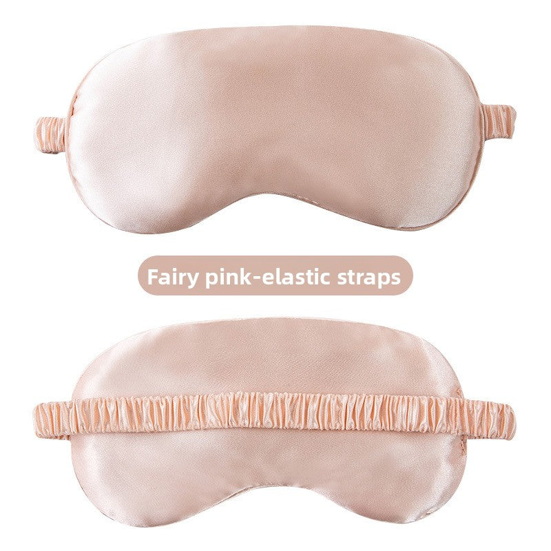 Reversible Satin Sleep Eye Mask with Light Blocking Drip Depot