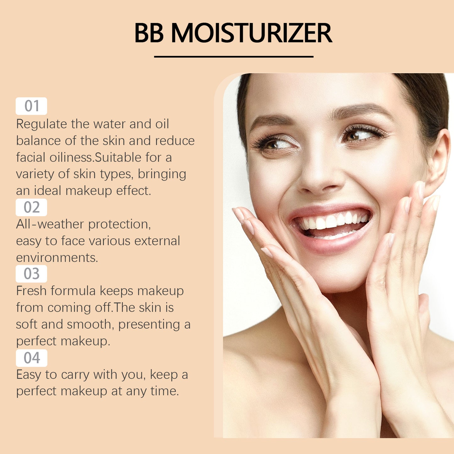 Moisturizing BB Cream Natural Finish