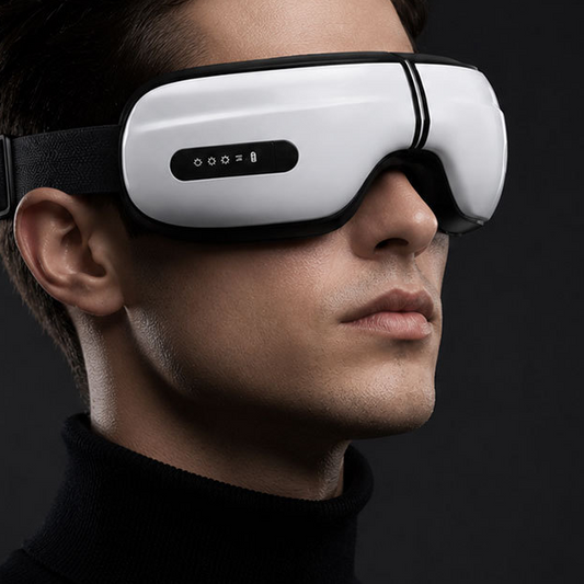 Rechargeable Eye Massager with Heat and Music Drip Depot