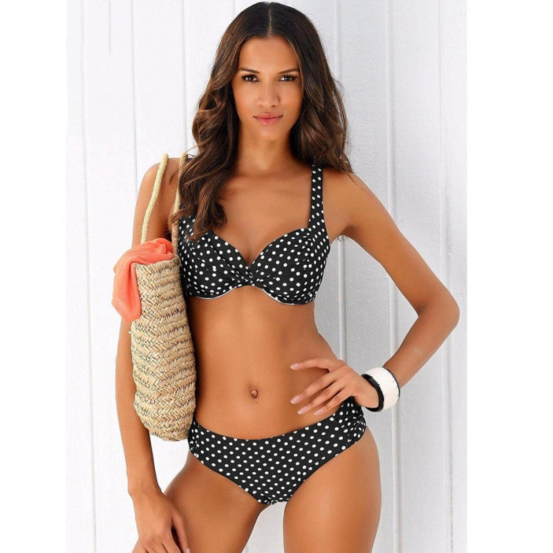 Retro Polka Dot  Swimsuit