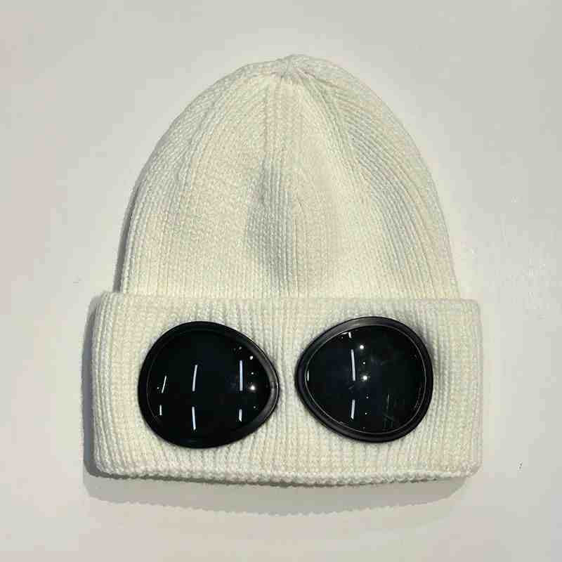 Aviator Goggles Fleece-Lined Knitted Beanie